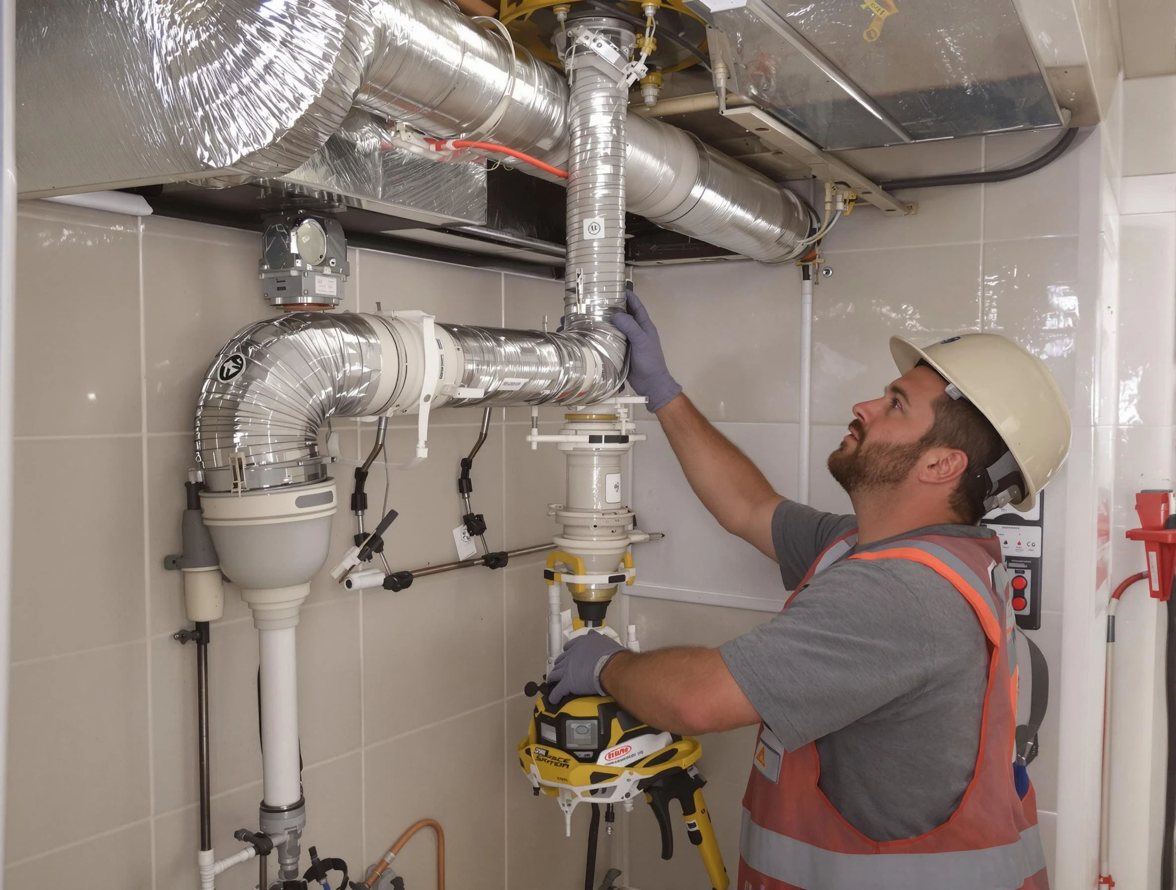 Druid Hills Dryer Vent Cleaning expert performing professional dryer vent repair and installation in Druid Hills