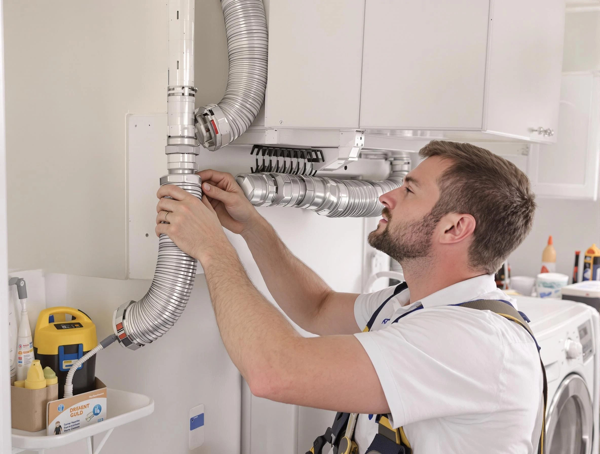 Professional dryer vent repair and installation by Druid Hills Dryer Vent Cleaning in Druid Hills