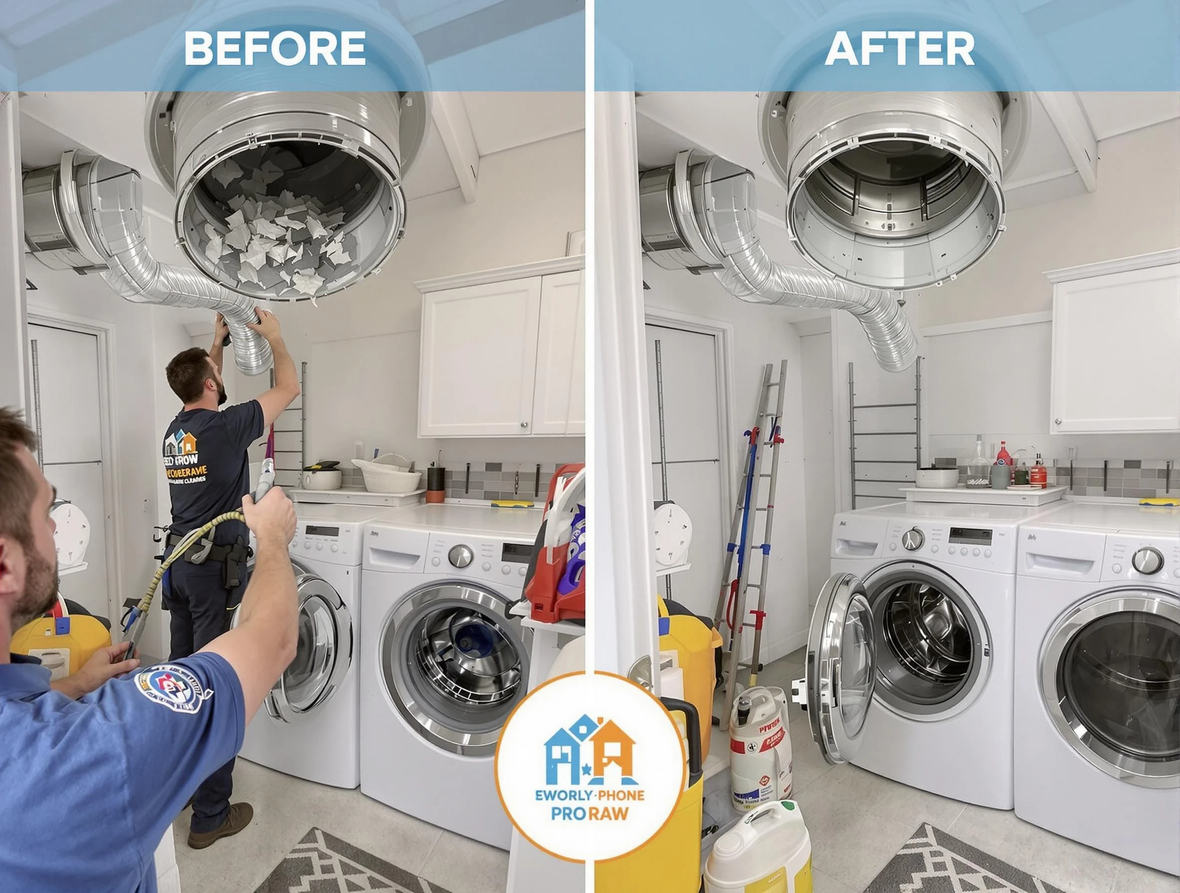 Residential dryer vent cleaning by Druid Hills Dryer Vent Cleaning in Druid Hills